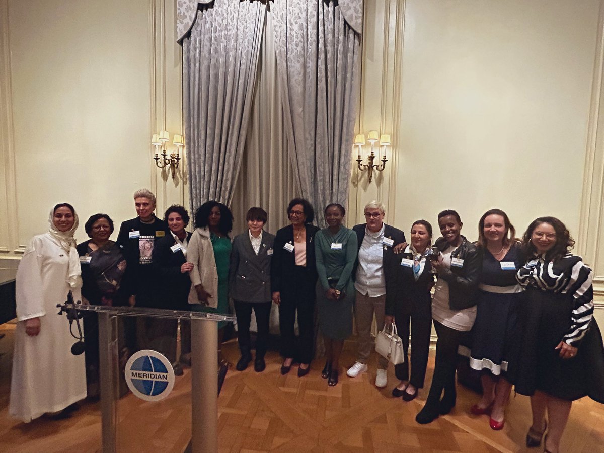 The #IWOC2024 celebrations continue! This evening, it was great to fellowship with @StateDept’s International
#WomenOfCourage and @StateGWI at @MeridianIntl. Truly inspired by these phenomenal women’s courage and unwavering commitment to make this world a better place for all.