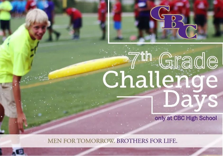 7th Grade Challenge Days is a great chance to learn more about CBC! Explore our campus as our teachers and ambassadors take you to events that challenge your mind, creativity, and leadership skills. To sign up and learn more, visit buff.ly/3TkuyOV!