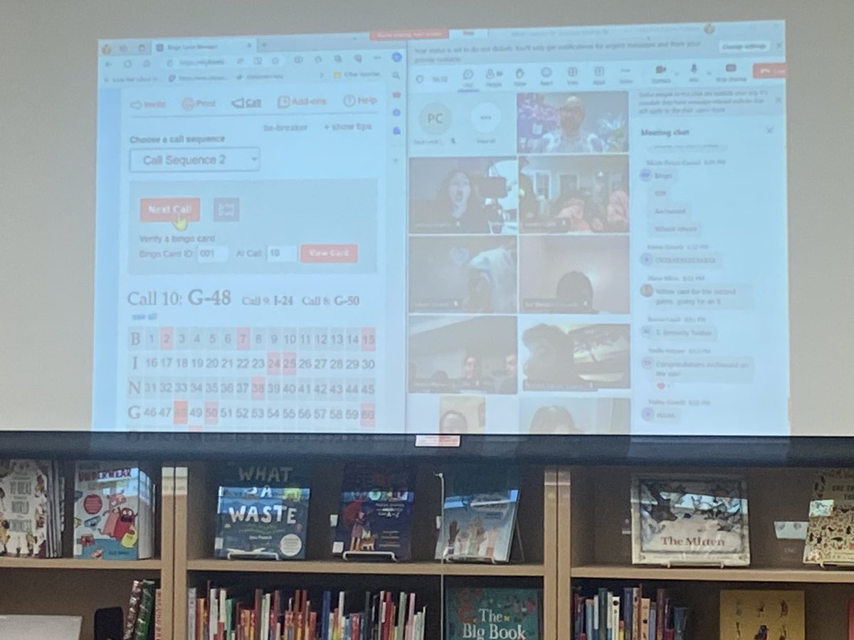 Awesome NMC Family of Schools Bingo Night!  Great participation, great prizes and   great fun! Thanks to NMC VP Mr . Bourassa for knocking it out of the park as our Caller!