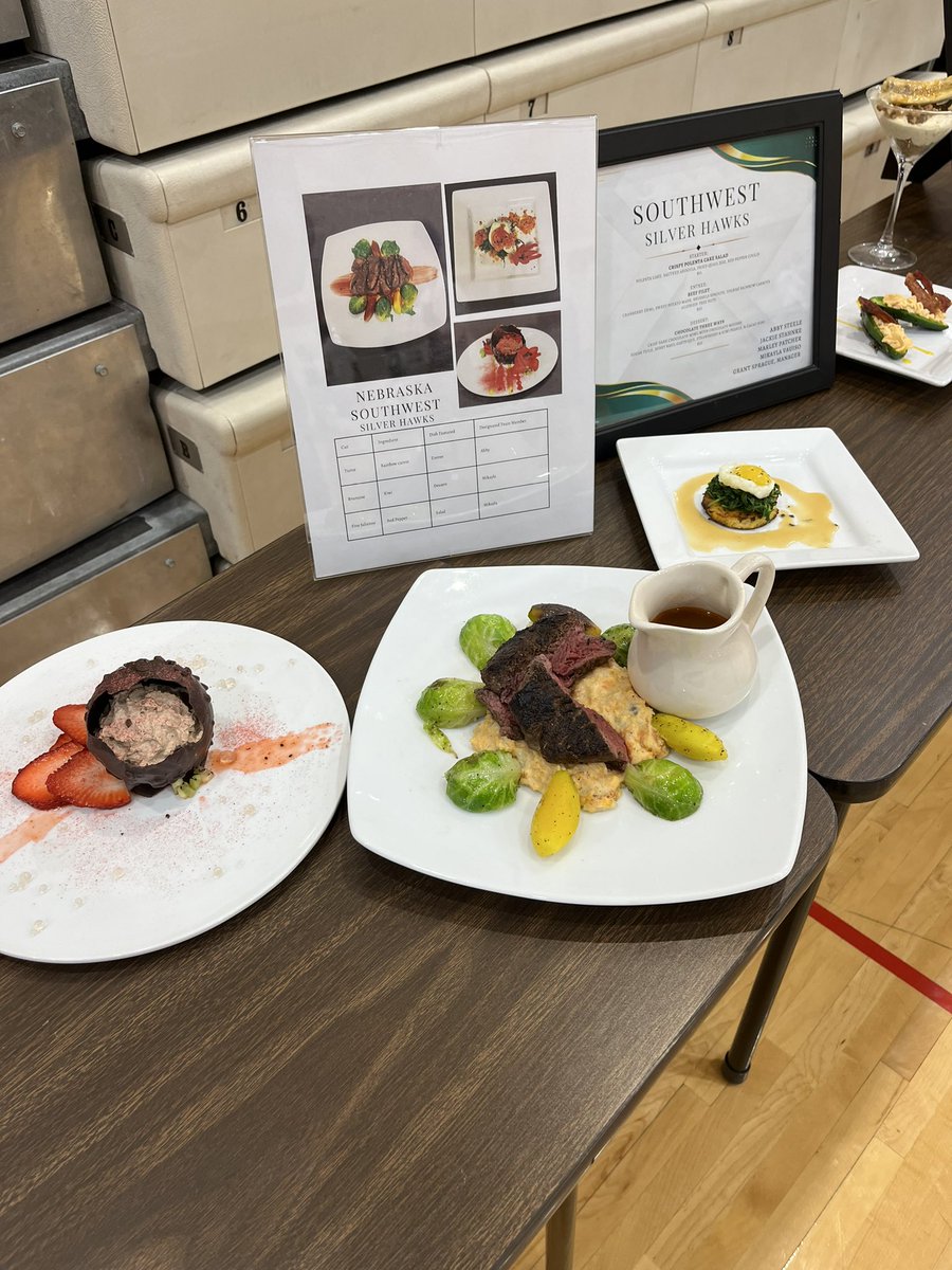 kristinvest4fcs's tweet image. Congratulations to the @lswhs Silver Hawks for winning the Best of Beef 🥩 award! So proud of your hard work today! 🧑‍🍳 👩‍🍳 We are grateful for the recognition from the Nebraska Beef Council! Thanks to @cccnebedu Hastings for hosting State ProStart today! #lpscte #madeinprostart