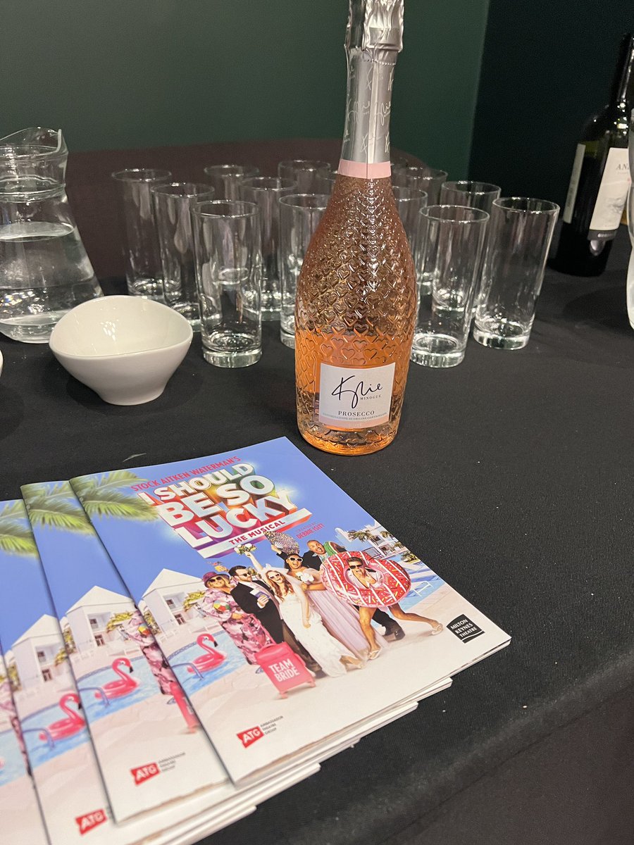 A huge thank you to <a href="/MKTheatre/">Milton Keynes Theatre</a> 
Eleanor, Kyra, David, Jack, Sarah,
Ruth &amp; Sophie for looking after our event tonight with <a href="/SoLuckyMusical/">I Should Be So Lucky</a> 

Everyone had an awesome time