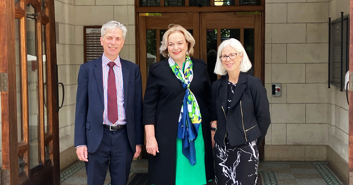 Vice-Chancellor Prof Dawn Freshwater and Deputy Vice-Chancellor, Research, Prof Frank Bloomfield, met today with the Hon Judith Collins, Minister for Science, Innovation and Technology, and Space, at a showcase highlighting world-class innovation by the University's researchers.