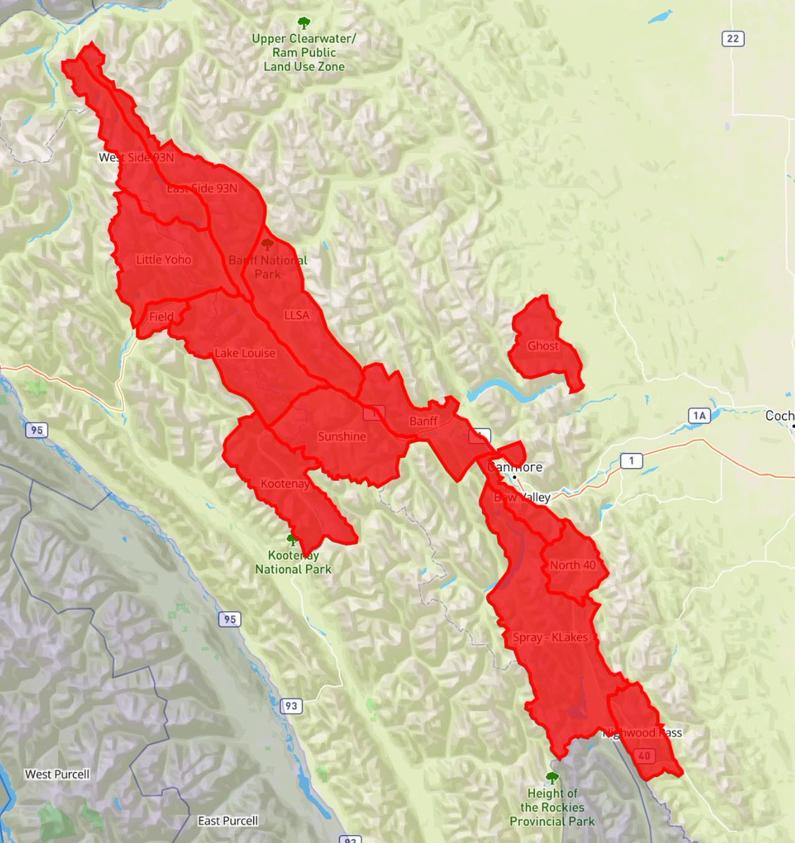 ❗️ Avalanche Canada, in partnership with Parks Canada, is extending the Special Public Avalanche Warning (SPAW). ⚠️ The Special Public Avalanche Warning (SPAW) is in effect until the end of Sunday March 10. For more information, please visit: avalanche.ca/spaw
