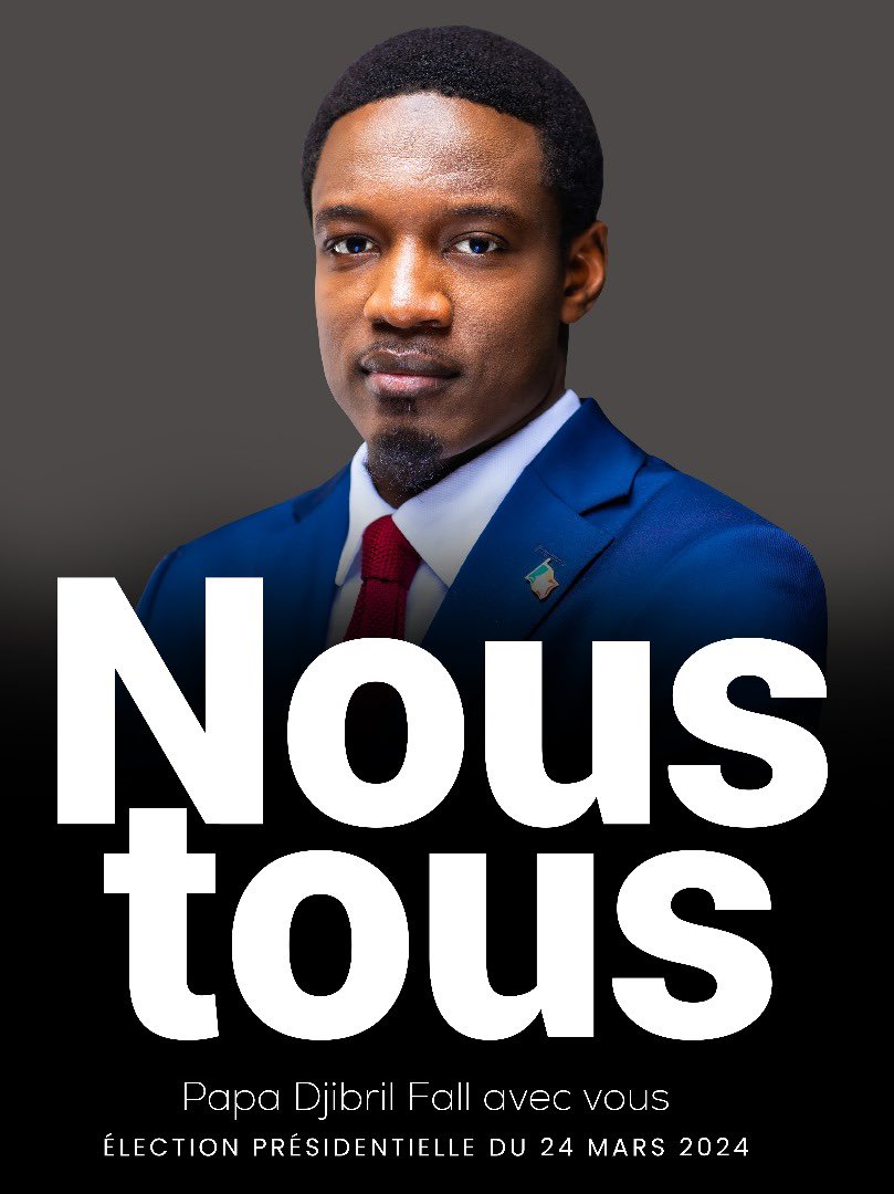 AServiteurs's tweet photo. Nous tous🇸🇳✌️
#5émeprésident
#caolationpapadjibrilfall_président
#FreeSenegal
#Kebetu
#Lesserviteurs
#PDF2024
#papadjibrilfall https://t.co/5y4cFtDjLs