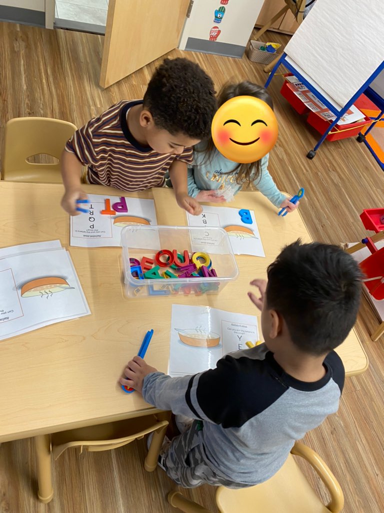 Ms_SandraCA's tweet photo. During a small group time, students went on a letter hunt using tweezers to strengthen their fine motor skills and work on letter recognition. #smallgrouptime @TheHECC_BPS @BPS_Beginners https://t.co/2dQIrcF4JE