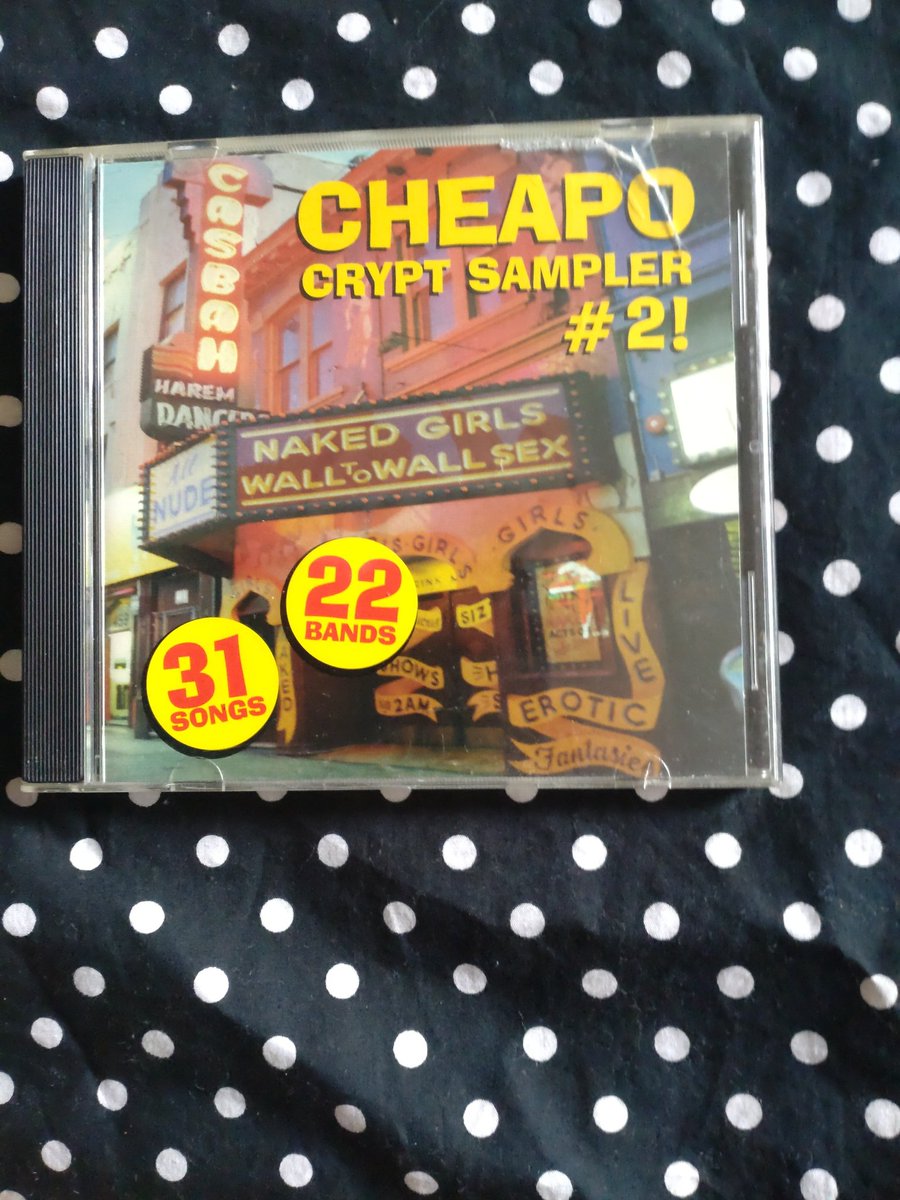 cIbEsZpennrq9Ue's tweet photo. 今朝の1枚💿😀🎶
皆様、おはようございます❗😄
雪❄降りましたね、寒いですね😅
今日も皆様が元気でサイコ～にハッピーでステキな1日になります様に‼️😁👍

#CRYPTrecords
#VA https://t.co/4w5b2XsZXw
