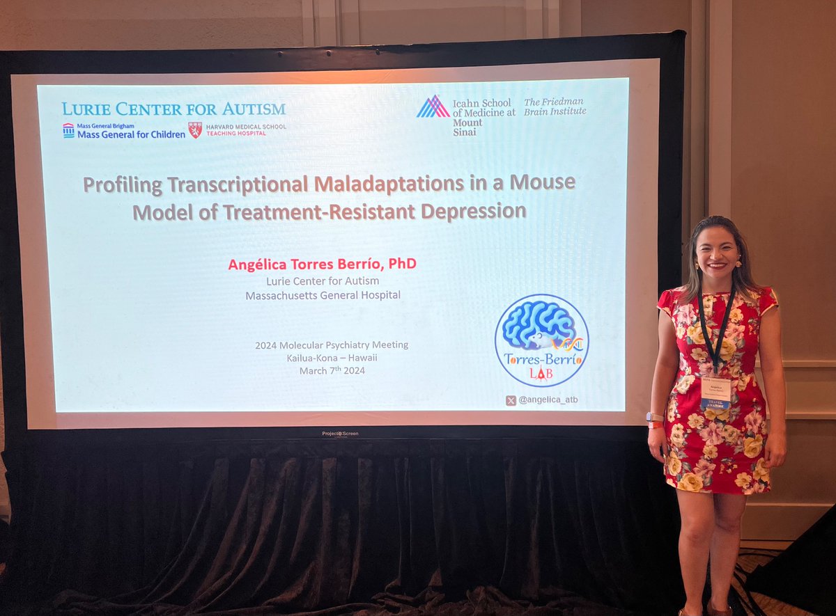 angelica_atb's tweet photo. First talk I get to use the Torres-Berrío Lab logo!
Great panel to present our collaboration with @ericMparise @GylesTrevonn back from the #NestlerLab🙌🏼 https://t.co/0cAh0ncwjl