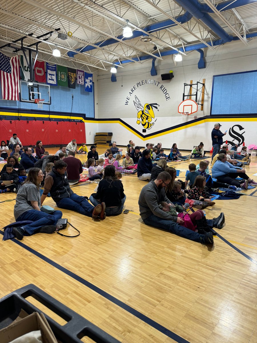 Bingo for Books at PR was a blast! Thank you to our PTA for another great family event! #PRpride #SAScompass