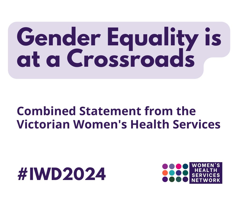This year's International Women's Day theme draws attention to the ongoing need for women’s economic inclusion and the need to finance and fund the work of #GenderEquality. Read the full statement here: whsn.org.au/blog/whsn-stat… #IWD2024 #IWDCountHerIn #VicWHSN