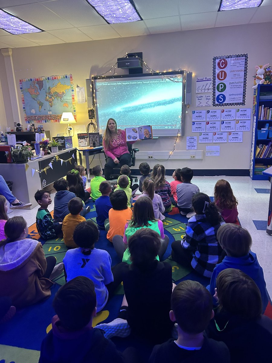 Yesterday we celebrated  Read Across America <a href="/DTS_K8/">Delaware Township School</a> with our guest reader <a href="/vwheatley/">Valerie Wheatley</a> and some book trivia with our kindergarten friends. #readacrossamerica #dtsisoutofthisworld