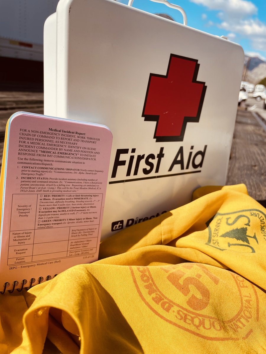 #FirstFridayFireFacts Every wildland firefighter carries an Incident Response Pocket Guide (IRPG), a collection of standards and best practices encouraging continued learning through experience & training. IRPGs are a multi-purpose tool used for various situations in the field.