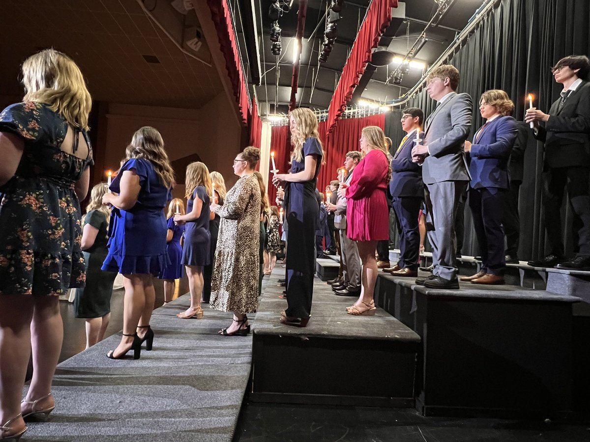 Annual backstage NHS pic!