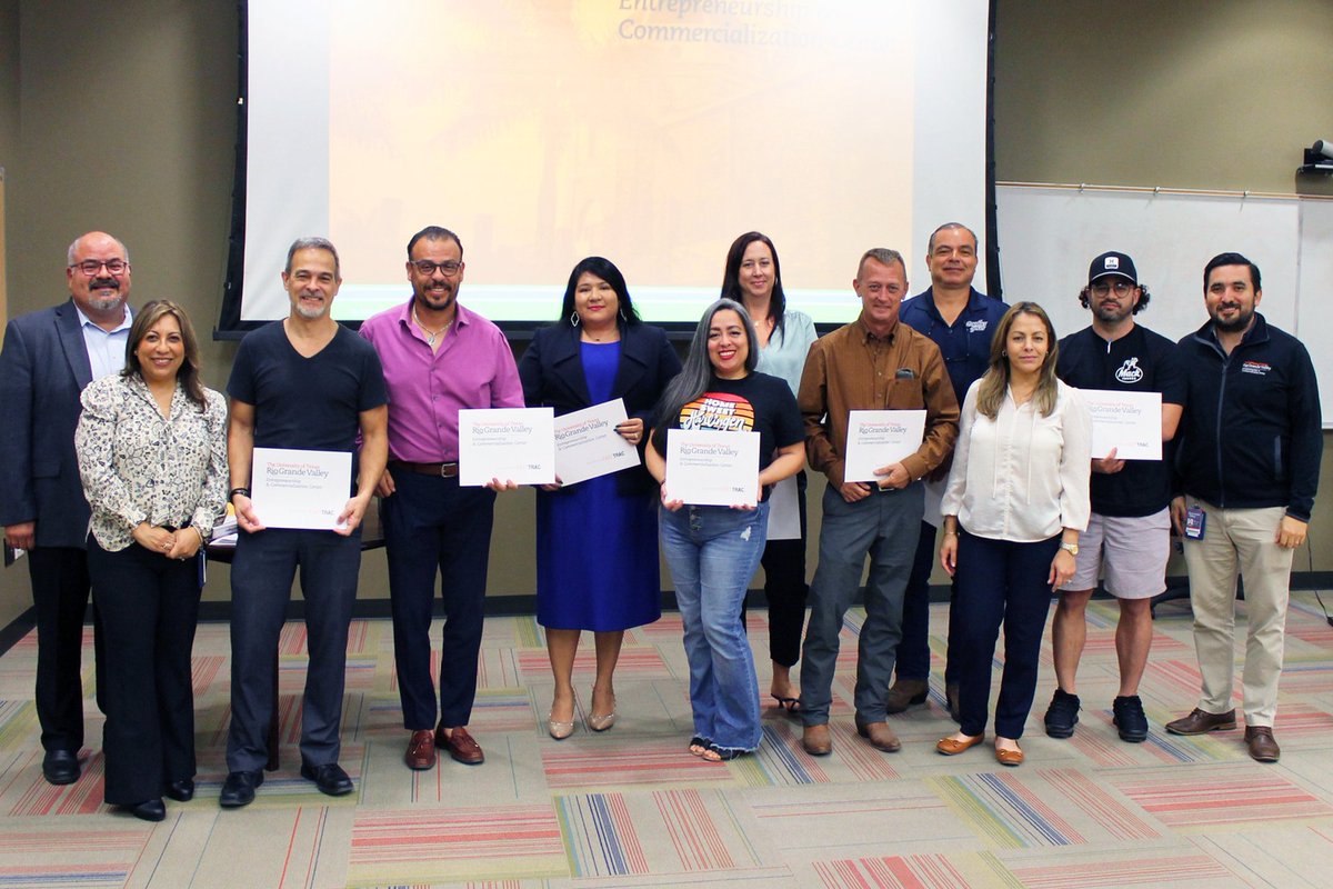 Congratulations to the 2024 Kauffman FastTrac cohort on completing the seven-week intensive #business development course! 🎉 This program is only made possible through the sponsorship of the @HarlingenEDC #HarlingenTX #UTRGV #RGV #RioGrandeValley #SouthTexas