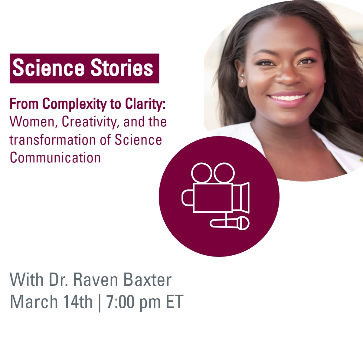 Katie Moisse (@katiemoisse) on Twitter photo One more week! Please join me and <a href="/blk6biologist/">Dr. Shaiya</a> in conversation with <a href="/ravenscimaven/">Dr. Raven the Science Maven</a> — talking #science, #scicomm, and representation in #STEM. I can't wait for this. Register for this free online event here 👉 bit.ly/sciencestories… <a href="/McMasterScience/">McMaster Faculty of Science</a> <a href="/McMasterAlumni/">McMaster Alumni</a> One more week! Please join me and <a href="/blk6biologist/">Dr. Shaiya</a> in conversation with <a href="/ravenscimaven/">Dr. Raven the Science Maven</a> — talking #science, #scicomm, and representation in #STEM. I can't wait for this. Register for this free online event here 👉 bit.ly/sciencestories… <a href="/McMasterScience/">McMaster Faculty of Science</a> <a href="/McMasterAlumni/">McMaster Alumni</a>