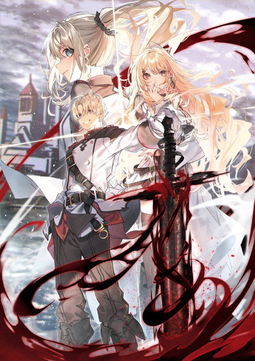 LightNovelPlus's tweet photo. "Taida na Akujoku Kizoku ni Tensei shita Ore, Scenario wo Bukkowashitara Kikakugai no Maryoku de Saikyou ni natta" Volume 1 Cover Illustration, releases March 29, 2024! https://t.co/truTXUlDqc
