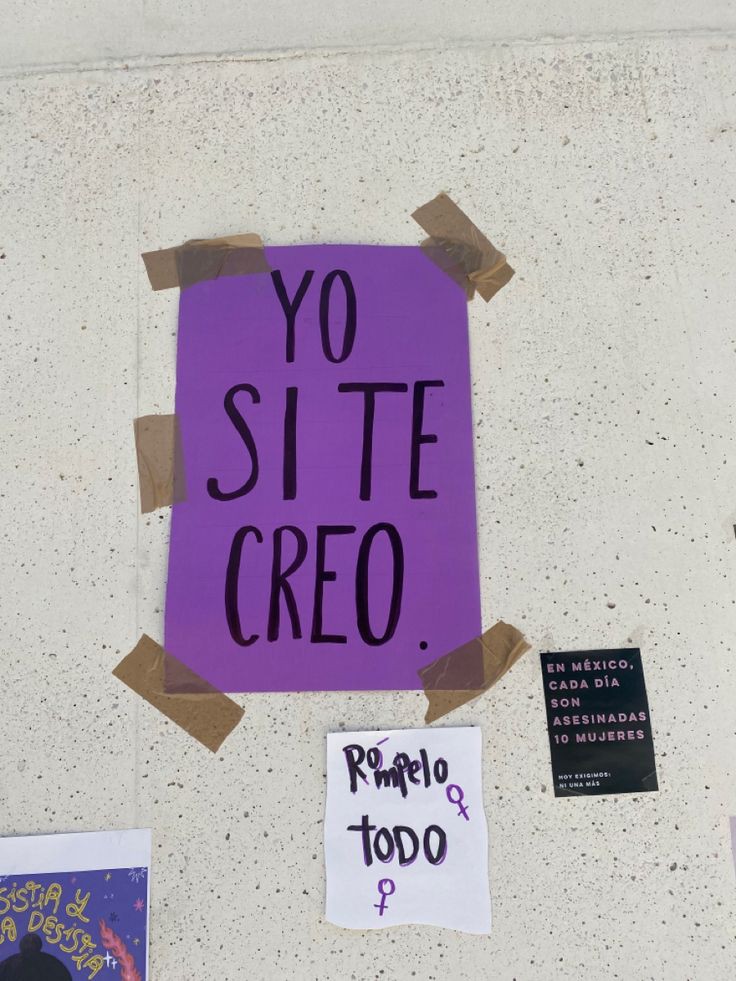 Hilo de ideas para carteles del 8M 💜
#8M2024