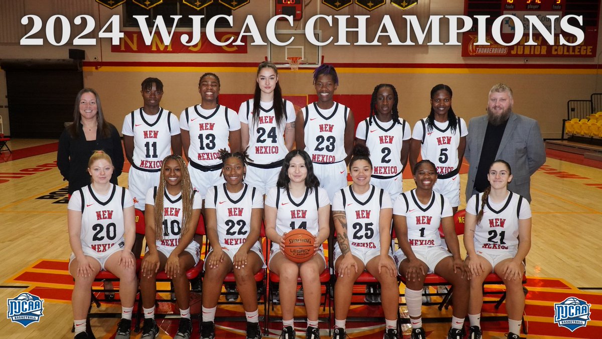 THE T-BIRDS ARE YOUR 2024 WJCAC CHAMPIONS! #FeelTheThunder