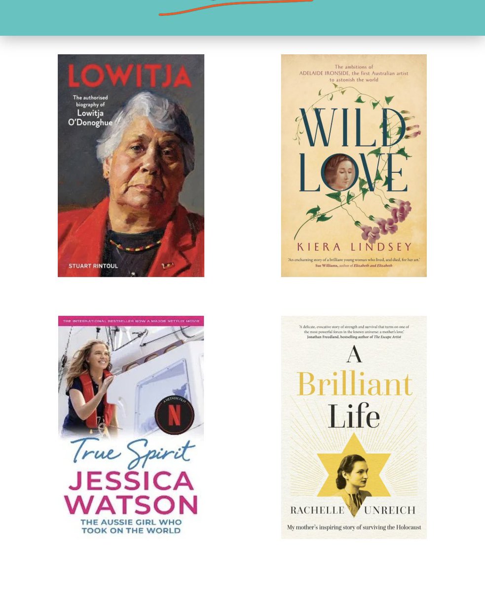 Happy international Women’s Day 
8 of the hand picked biographies and memoirs of 16 inspirational women
tinyurl.com/24wfmb7a
#readingforpleasure #reading 
<a href="/AllenAndUnwin/">Allen & Unwin</a> <a href="/ExisleBooks/">Exisle Publishing</a> <a href="/HachetteAus/">Hachette Australia Books</a>