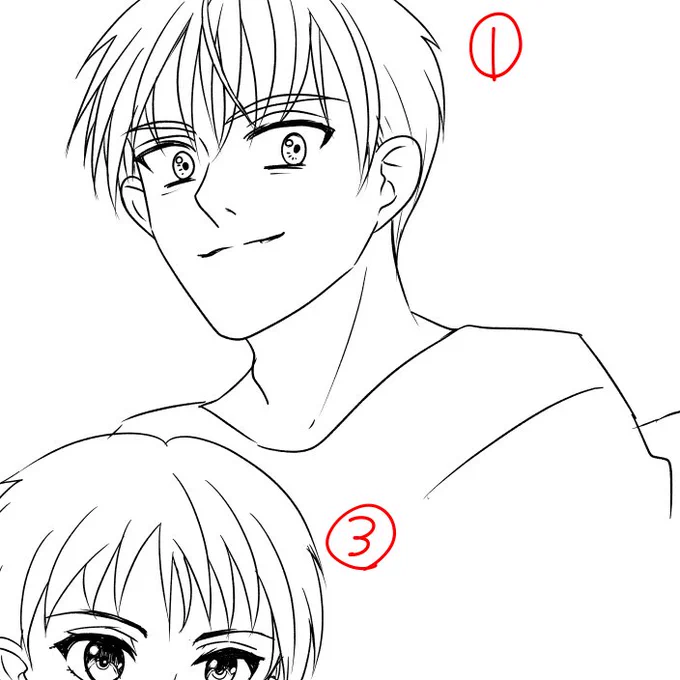 @7branchleaves 七ツ枝さん大正解です!画像が確認不足で切れてしまってすみませんでした💦
七ツ枝さんは1番でした!七ツ枝さんのカッコいいメンズたち、いつも作画が整っていて色塗りもキレイですごいなーって思いながら拝見しています!☺️💕 
