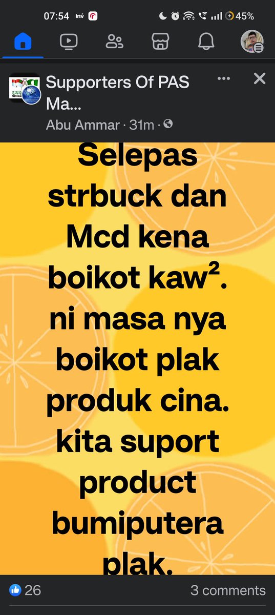 Bryan87Lee's tweet photo. @mkini_bm Nk boikot bisness org tapi tetap nk duit kaum lain https://t.co/qe6xbA6IB8