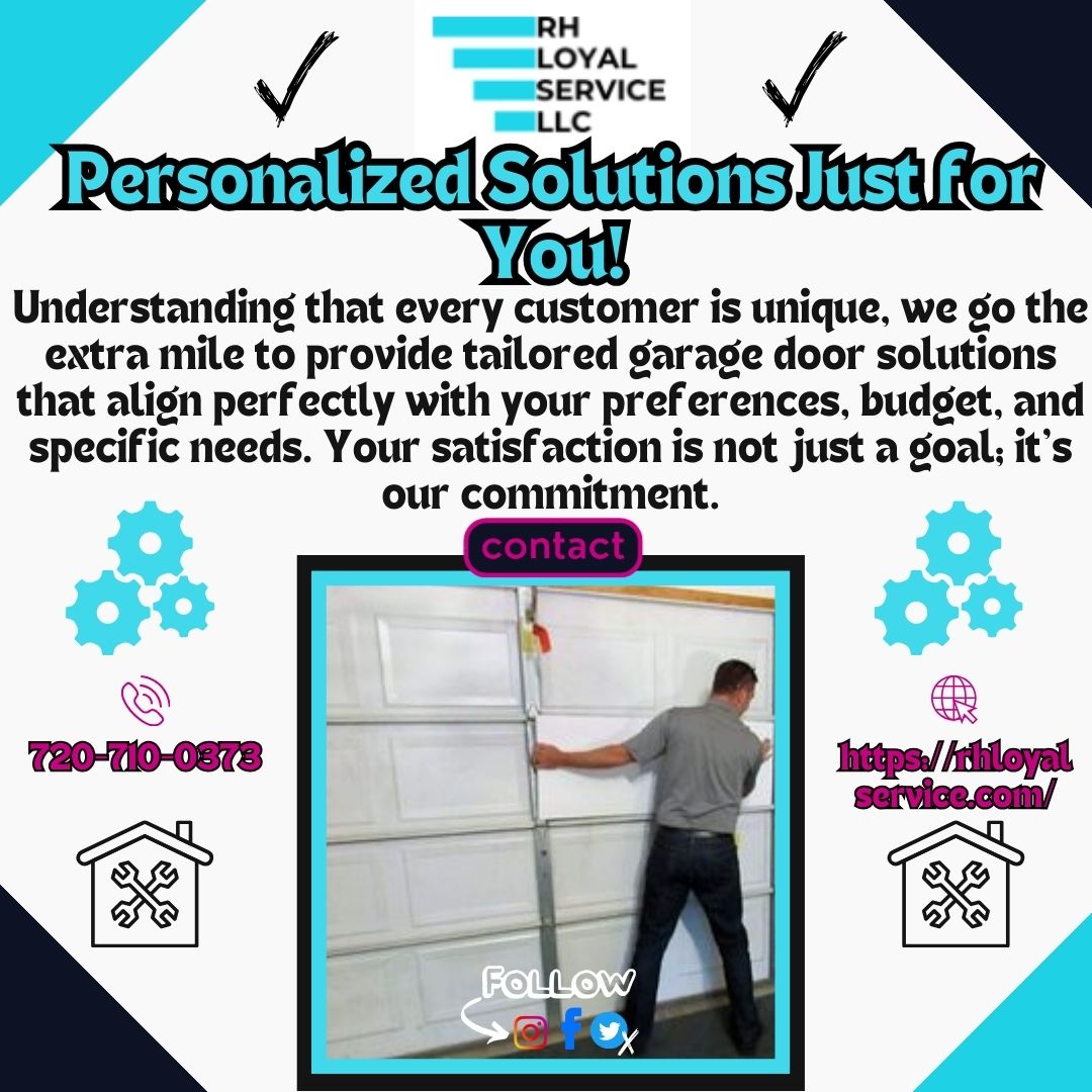 rh_royalservice's tweet photo. 🔑 Elevate your garage door experience with our personalized solutions at RH Royal Service LLC!
#GarageDoor #PersonalizedSolutions #customersatisfaction #CustomerFirst #RHRoyalService #SatisfactionGuaranteed #HomeUpgrade #GarageDoorDesign #ProfessionalService #Denver
1/2 https://t.co/0YC2H7n01P