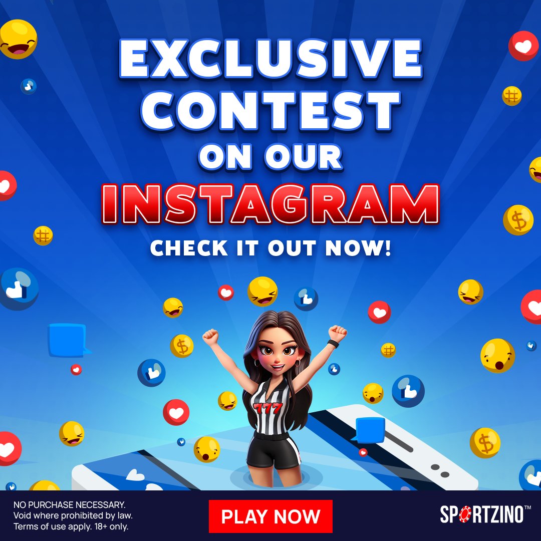 Sportzino_'s tweet image. Hey Sportzino fans! We&apos;ve got an exclusive Instagram contest happening right now! Head over to our Instagram page to find out how you can win FREE SC! Don&apos;t miss out, this contest is only for a limited time! 🏆✨

#Sportzino #InstagramContest