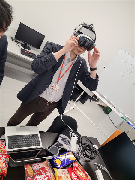 LaboWds's tweet photo. 昨日、わだらぼ主催でAppleVisionPro体験会を実施しました！
#AppleVisionPro https://t.co/7QszUCo8wk