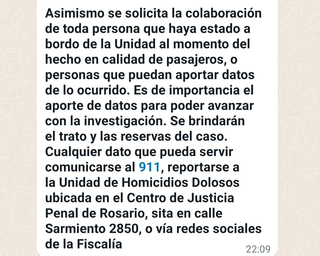 LeoFarhatOk's tweet photo. Piden testigos desde la fiscalía que investiga el ataque a balazos al chofer de la línea K 👇 https://t.co/RsnxOvzFeL
