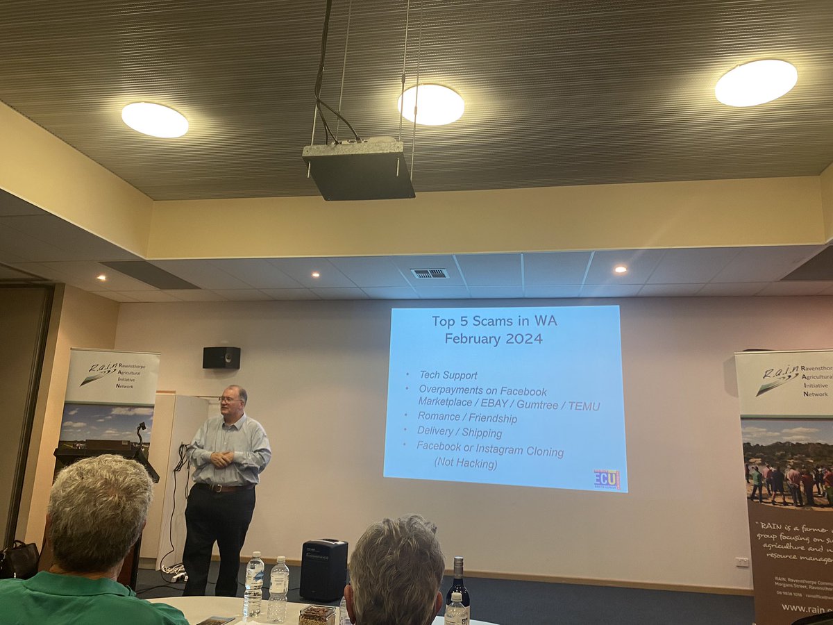 Never ever a bad time refresh online safety protocols! Great day at the RAIN harvest review yesterday.