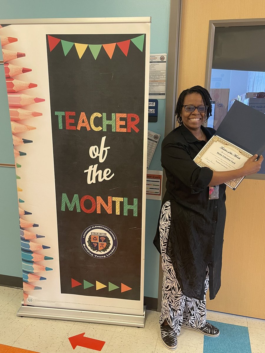 Congratulations to Mrs. Ford, our amazing Teacher of the Month!!