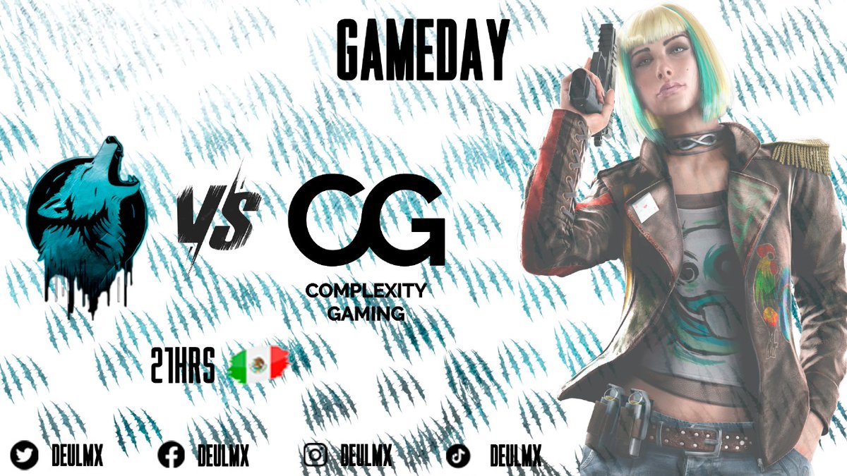 DEULMX's tweet photo. El dia de hoy volvemos con un combate en la Viral Super League 🏆
Contra Complexity Gaming, en punto de las 21hrs

Agarrenme que me ilusiono....

#VamosDeul #RainbowSixSiege #R6Community #R6 https://t.co/4vxhyrfVxy