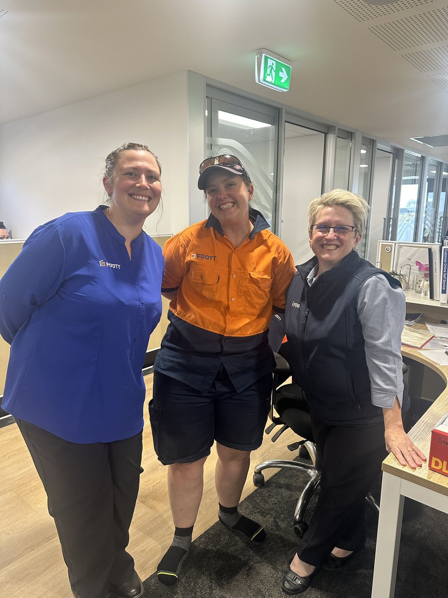 FoottWSolutions's tweet image. So many opportunities at FOOTT for ladies to shine and we are grateful for every one of them. Forklift operator, depot queens, truck driver, customer care, project management, accounts, marketing, sales and HR. They brighten our workplace everyday.