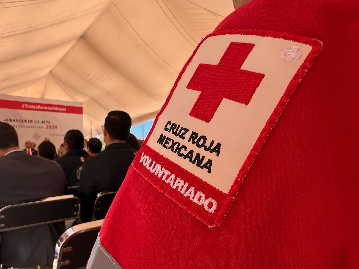 ¡Arranca la colecta estatal 2024 de la Cruz Roja Mexicana Delegación Guanajuato! #JuntosPorUnaCausa #TodosSomosHeroes