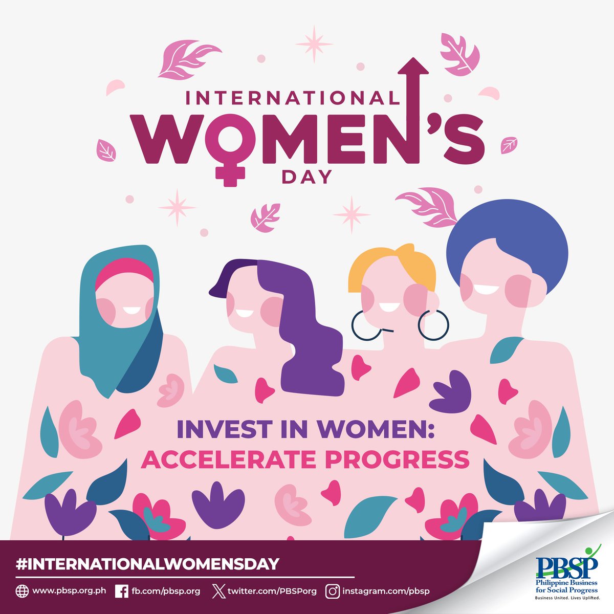 PBSP is one in joining the global celebration of International Women’s Day. This special day marks a call to action for accelerating women's equality particularly in the social, economic, cultural, and political achievements of women. #IWD2024 #PBSP