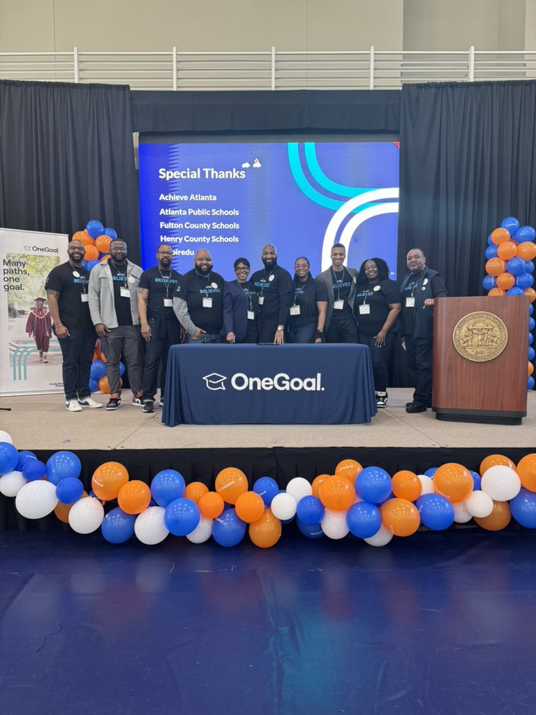 Kicked off my 13th service anniversary with <a href="/ATT/">AT&T</a> today by volunteering with some colleagues for OneGoal’s Annual Summit for local high school students at <a href="/ClaytonState/">Clayton State</a>. Thanks for allowing us to serve! #HappyServiceAnniversary2Me #LifeAtATT #Year13 #Thankful #OneGoal