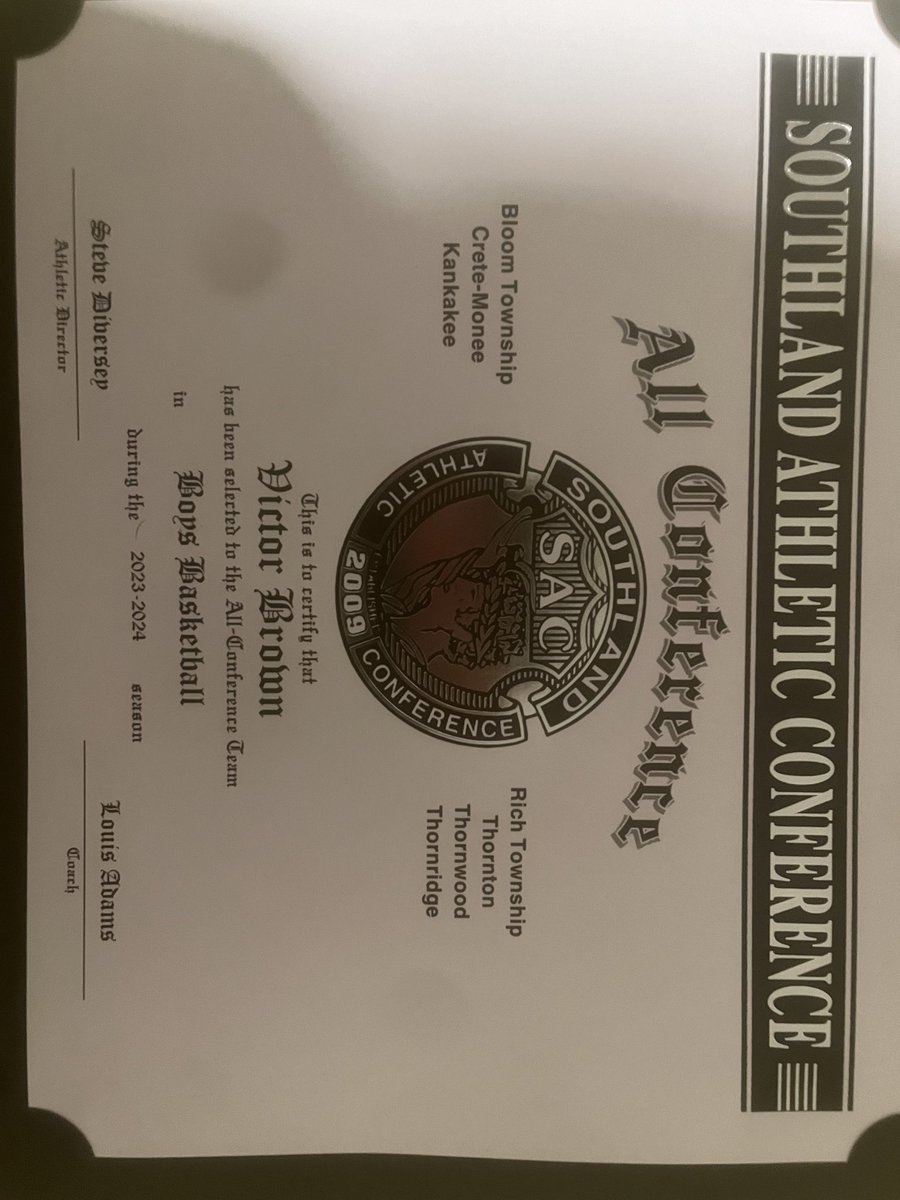 Very appreciative to be selected for all conference my senior year. Much more to come💪🏾💪🏾 #AGTG