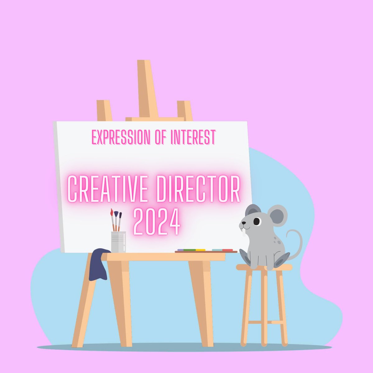 togatus.com.au/?p=1442 
🖌EOI for Creative Director 2024🎨

Hey there Tog Rats, we promise we haven’t forgotten about you <3 Just popping in to tell you all that applications for Creative Director are now officially (and finally) open!