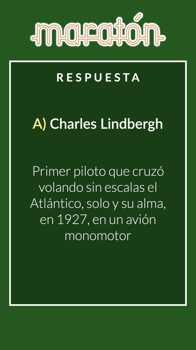 juegomaraton's tweet photo. ¡Hola! Estas son las respuestas correctas a las preguntas de ayer. https://t.co/Sdp1NGQckO