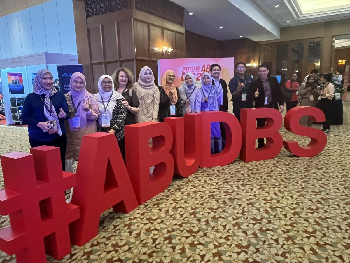 ￼
#ABUDBS2024 delivers! One thousand people attended ABU’s Digital Broadcasting Symposium this week, seeing the latest in #broadcast technologies and taking part in discussions about what’s coming next. Thank you to our exhibitors and expert speakers. #media #digital #AI