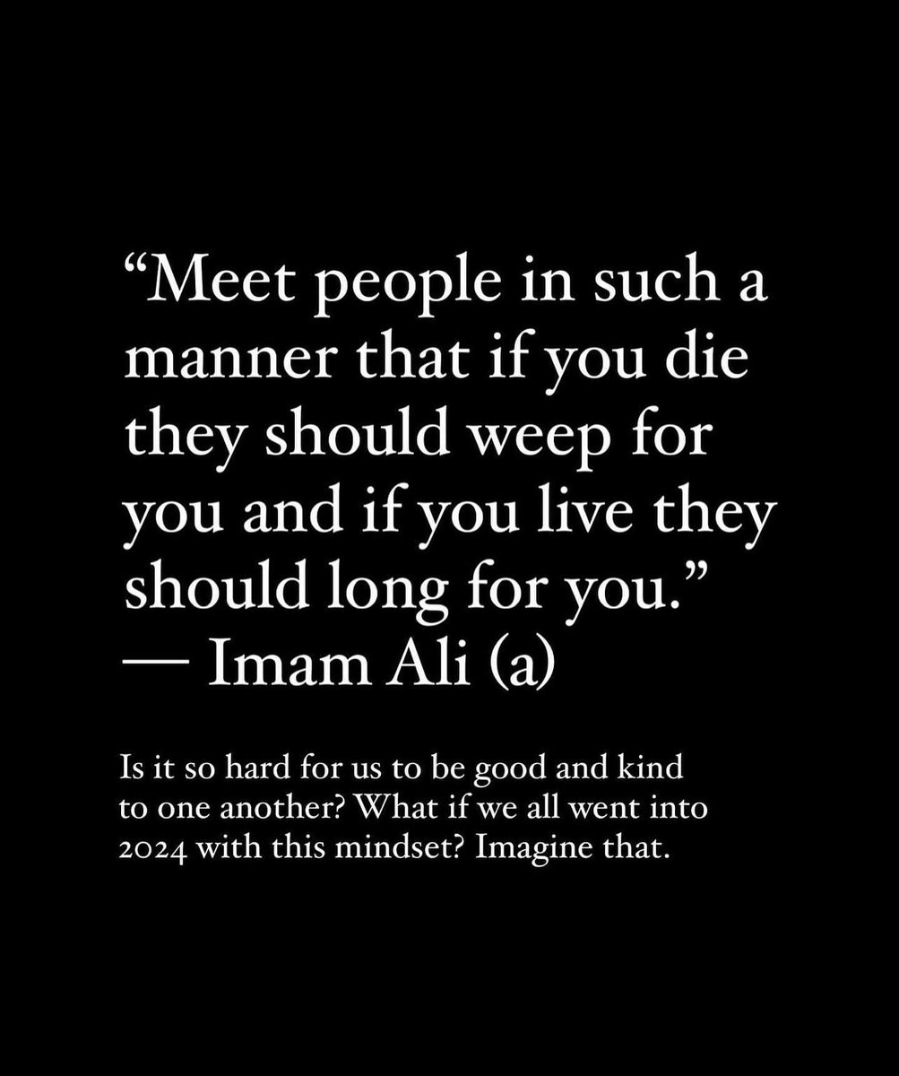 FindPeaceDaily's tweet photo. Media Source: https://t.co/A5hoYaMpNh

Praying I can fulfill this timeless advice…

#nahjulbalagha #imamali #mercy #love #hadith #reminder #life #death #islam #shia #muslim #sunnah #allah https://t.co/GjHxkO5LEF