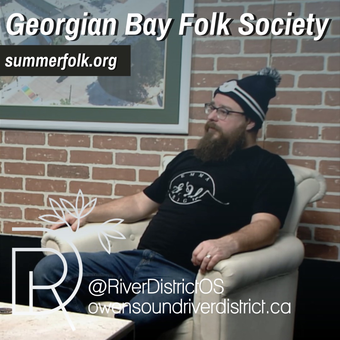 RiverDistrictOS's tweet image. This week on My River District we chat with Jaret Koop of the Georgian Bay Folk Society about all things Summerfolk

Take it all in at the link in our bio

#riverdistrictos #localpodcast #localTV #localcontent #summerfok #georgianbayfolksociety  #folkfestival #owensoundtourism