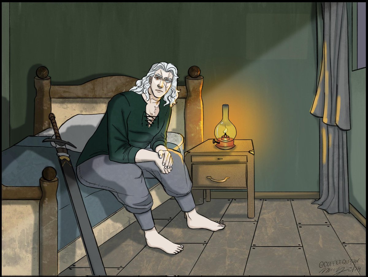 Put some socks on your feet have gotta be freezing #dnd #dndcharacter #dnd5e #ttrpg #dndart