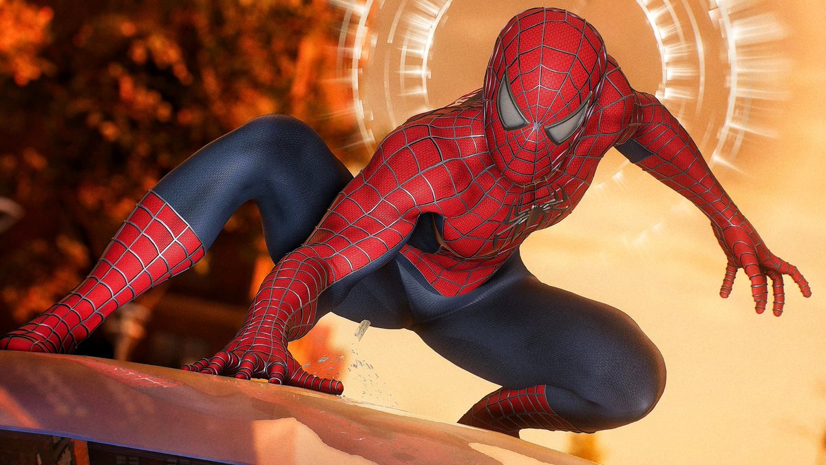 Damnit, the updated Raimi suit looks so good. I can't stop playing.

#PS5Share #SpiderMan2