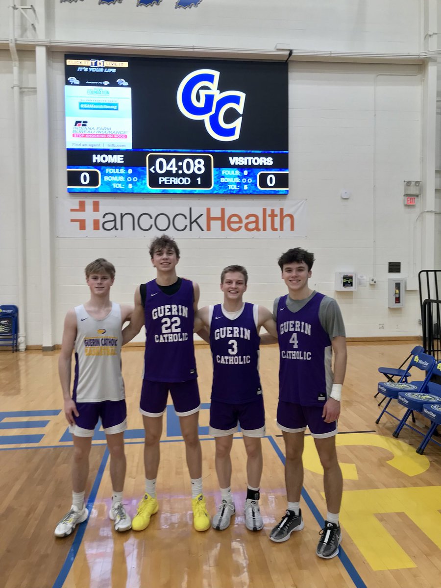 So proud of these seniors excelling both on the court and off the court with recognition by the Indiana 🏀 Coaches Association.

Robert Sorensen
IBCA 1st Team Academic All State

Dylan Murans, Ben Grissom &amp; Andy Caron - IBCA Honorable Mention Academic All State
📚🏀