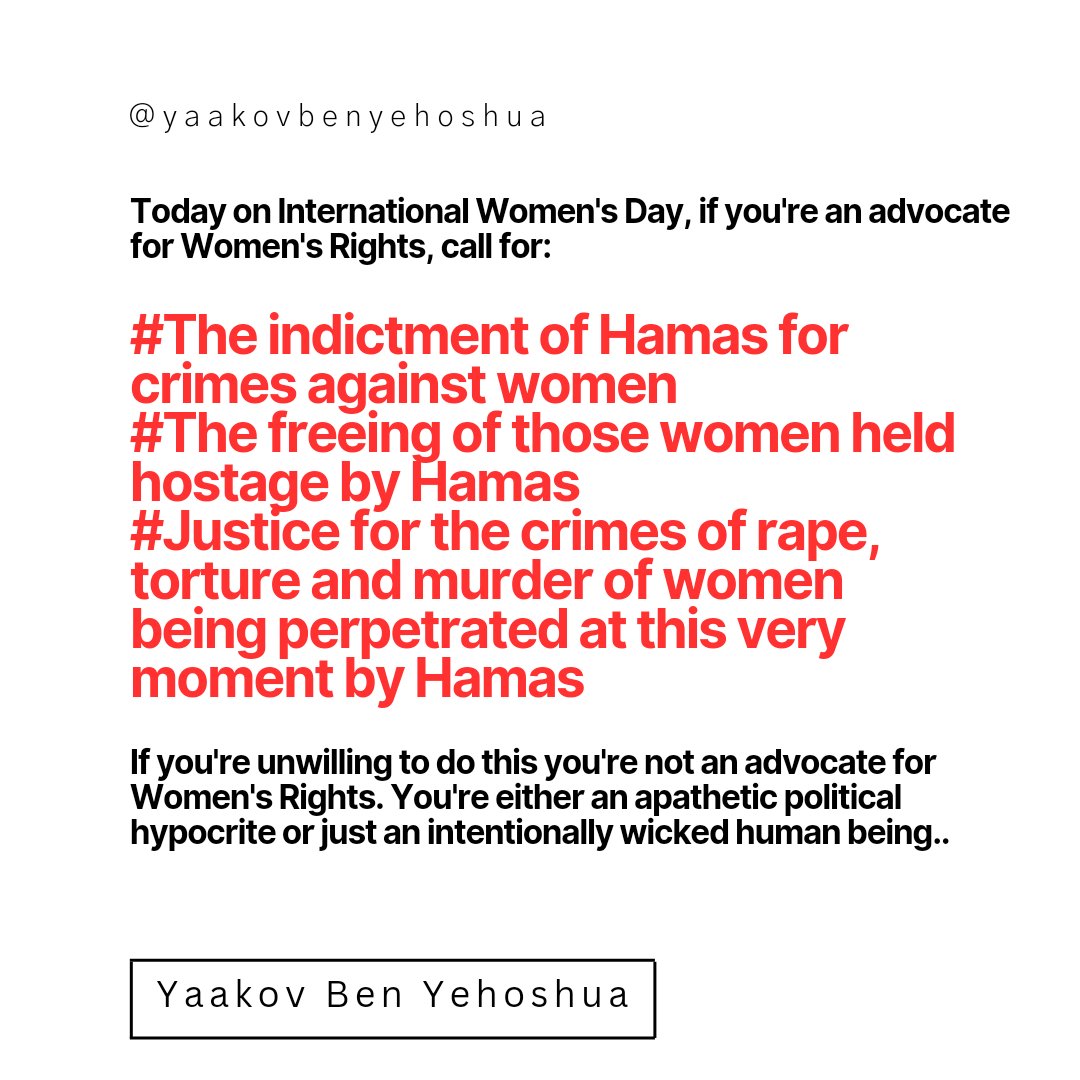 #womensday #womensrights #BringThemHomeNow #bringbackourgirlsnow #bringbackourgirls #hamas #crimesagainsthumanity #crimesagainstwomen #justice #internationalwomensday