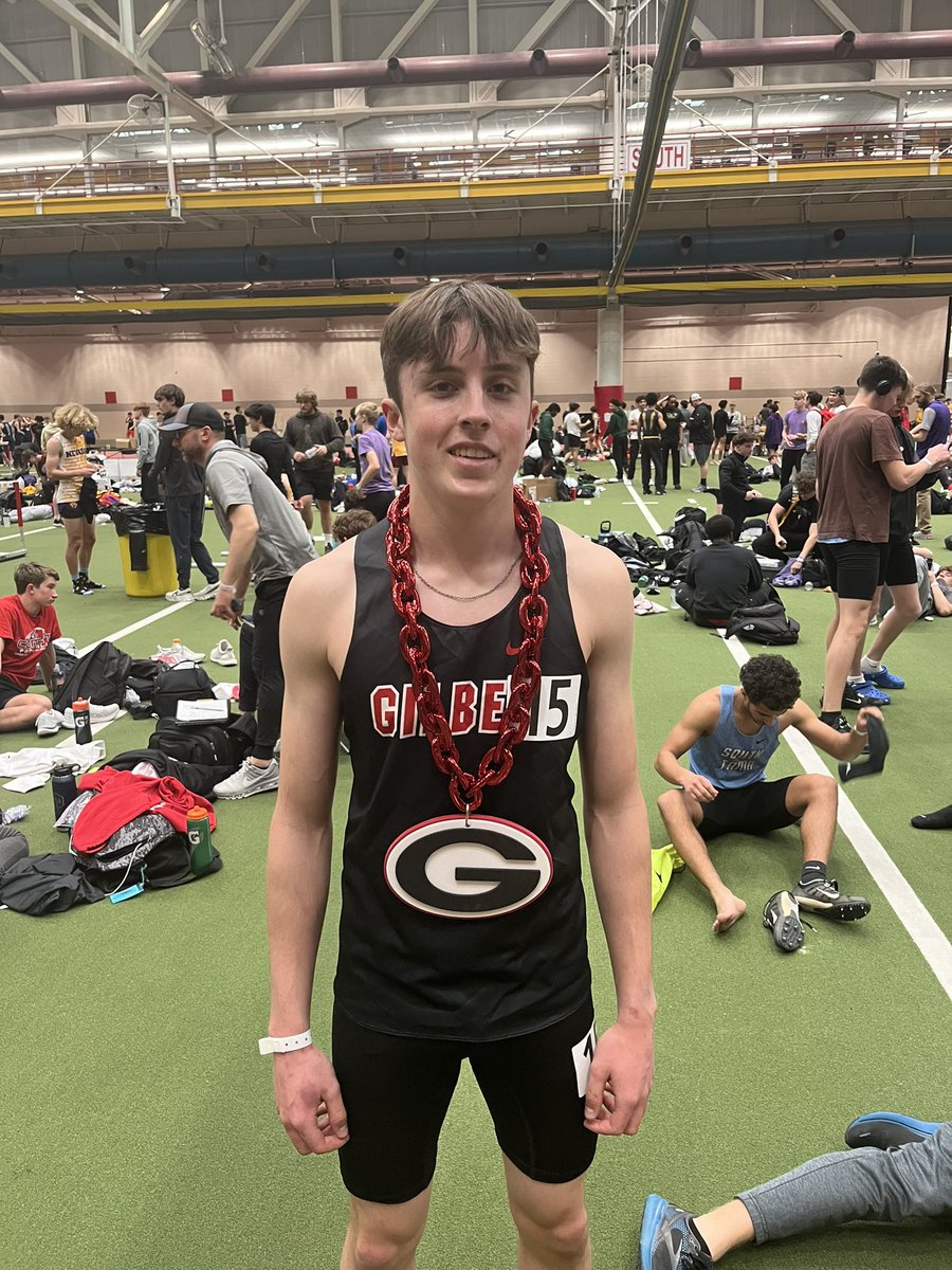 gilbert_tf's tweet photo. Congratulations to these guys for getting a PR at the IATC Indoor meet. #SettingPRs #OneTigerTeam https://t.co/V5zw6naBiG