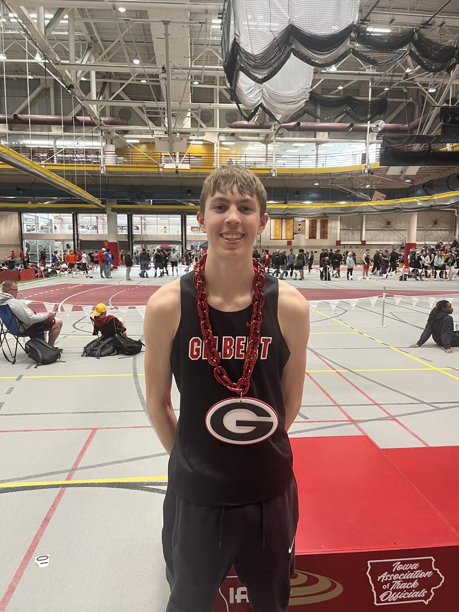 gilbert_tf's tweet photo. Congratulations to these guys for getting a PR at the IATC Indoor meet. #SettingPRs #OneTigerTeam https://t.co/V5zw6naBiG