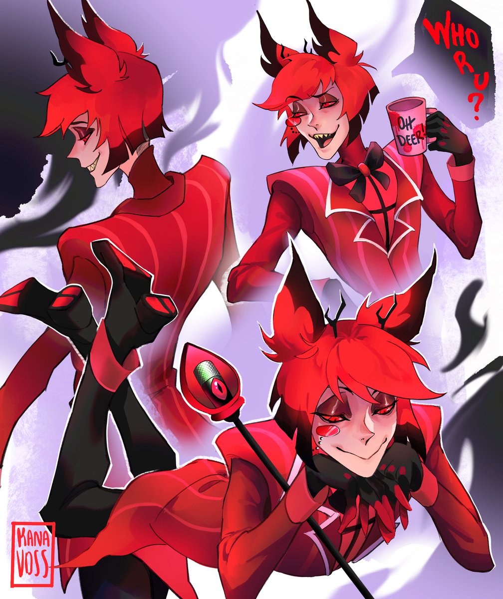Maybe if I draw him one more time my obsession will go away..
#hazbinhotel #alastor  #alastorfanart #ハズビンホテル　#アラスター　#hazbinhotelart #alastorart #digitalpainting #digitalillustration