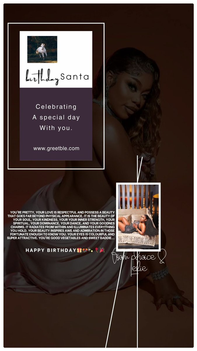 GreetbleLtd's tweet photo. HAPPY BIRTHDAY TO THE MOST BEAUTIFUL BADDIE 

FROM 
https://t.co/NA2LQyz2yg 

#BADDIE 
#ASHMUSY
#ROLLSROYCE
#GREETBLE
#HAPPYBIRTHDAY https://t.co/sZjTO333eX