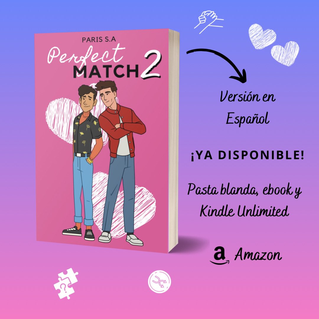 PerfectMatchBk's tweet image. Liam White tratará de conquistar el corazón de Spencer, ¿lo logrará? #PerfectMatch2 🩷💜

Disponible en español e inglés en pasta blanda, ebook y Kindle Unlimited.

México
amazon.com.mx/-/dp/B0CVFY6NKH

España
amazon.es/Perfect-Match-…

US
amazon.com/Perfect-Match-…